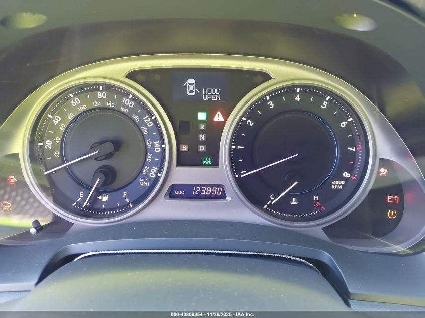 2008 Lexus Is 250 VIN: JTHBK262582075508 Lot: 43808354