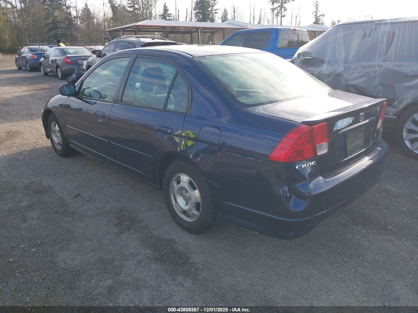 JHMES96655S011165 2005 HONDA CIVIC photo no. 3