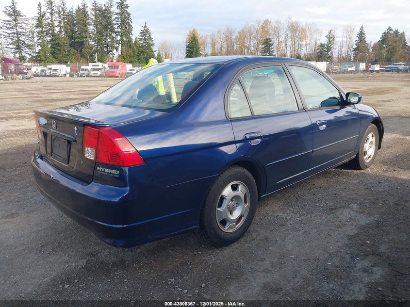 JHMES96655S011165 2005 HONDA CIVIC photo no. 4