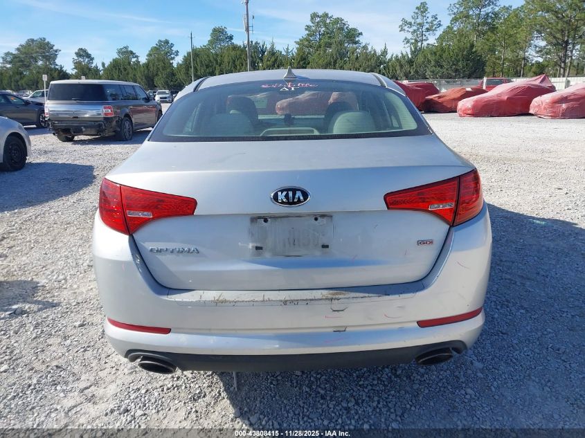 2013 Kia Optima Lx VIN: KNAGM4A75D5374910 Lot: 43808415