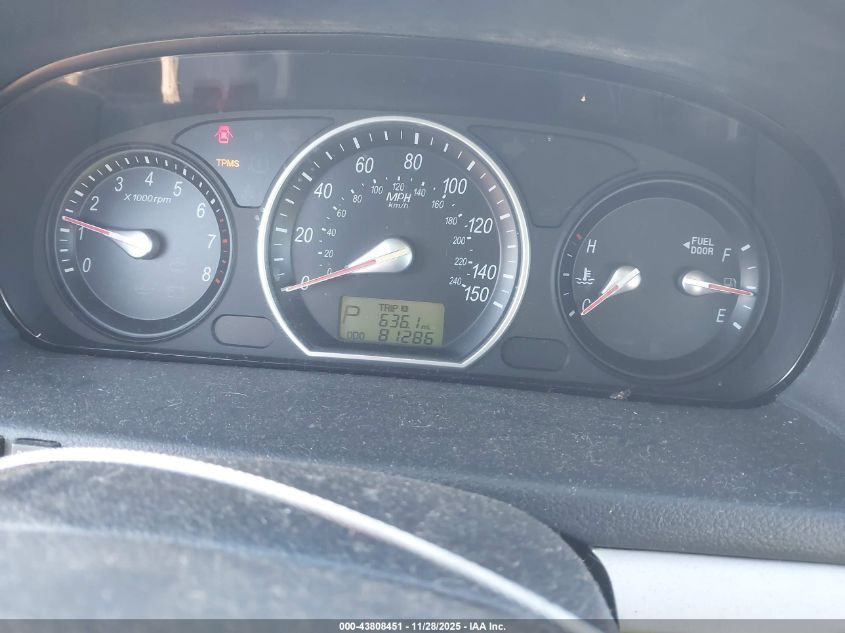 2008 Hyundai Sonata Gls VIN: 5NPET46C88H385067 Lot: 43808451