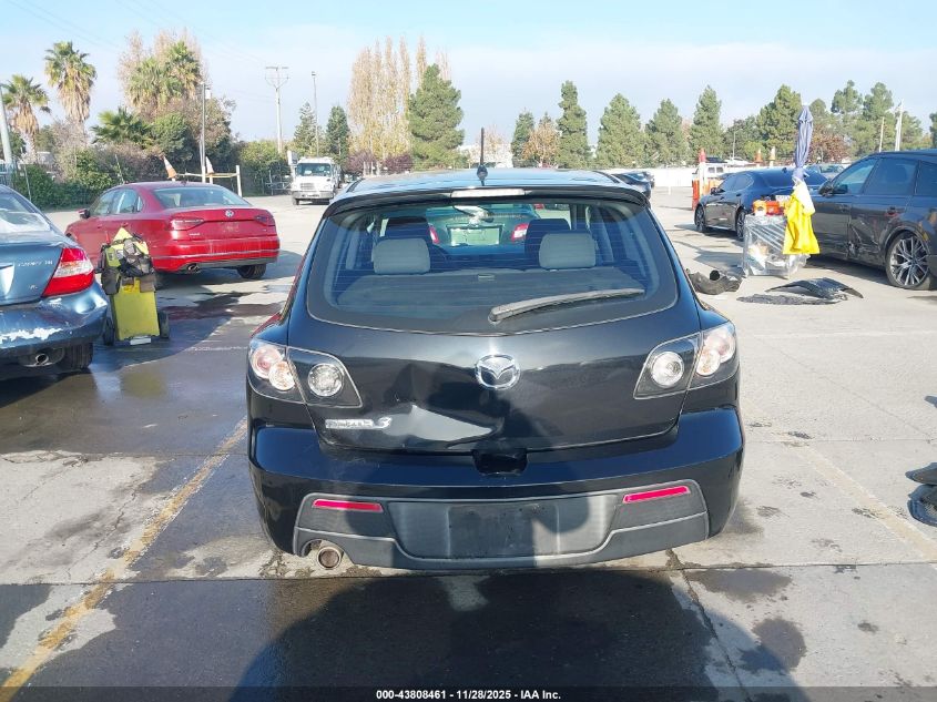 2008 Mazda 3 Hatchback VIN: JM1BK344881165107 Lot: 43808461