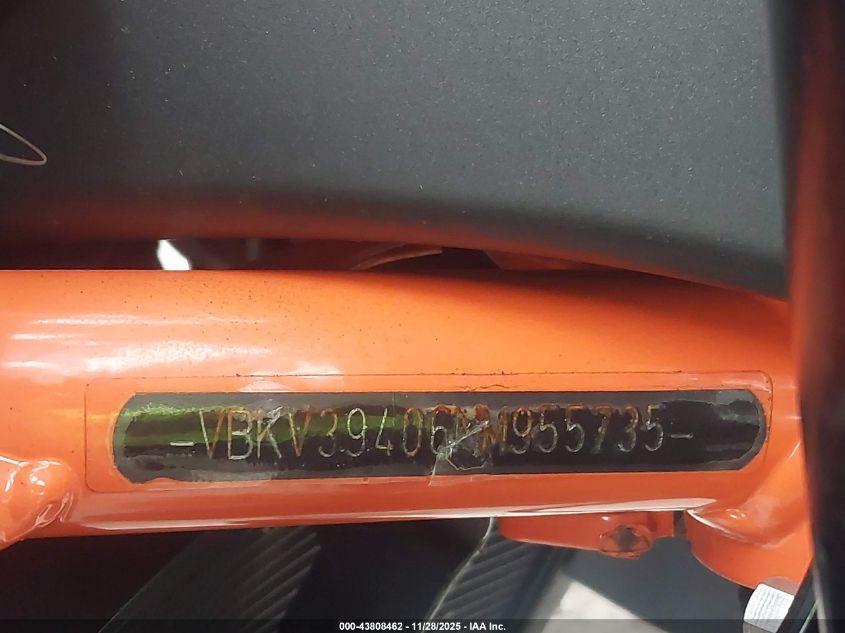 2022 Ktm 1290 Super Duke R VIN: VBKV39406NM955735 Lot: 43808462