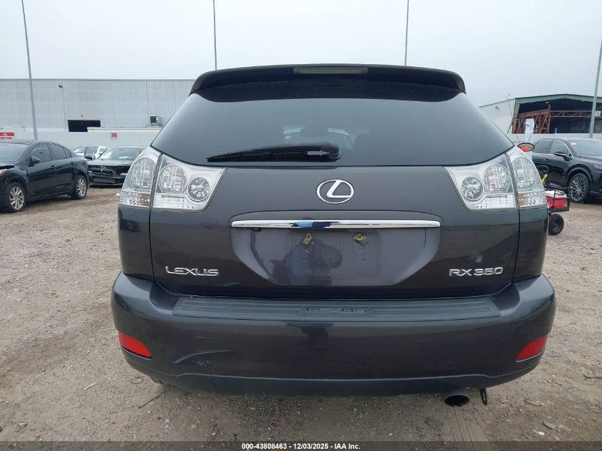 2009 Lexus Rx 350 VIN: 2T2GK31U89C071473 Lot: 43808463