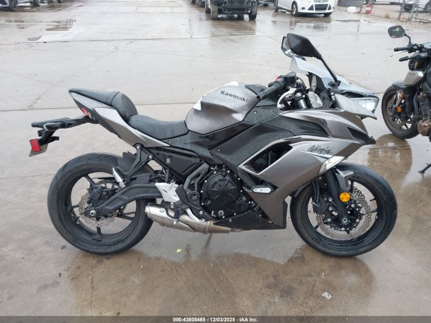 2021 Kawasaki Ex650 N VIN: ML5EXEN17MDA41804 Lot: 43808468