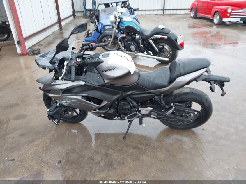 2021 Kawasaki Ex650 N VIN: ML5EXEN17MDA41804 Lot: 43808468