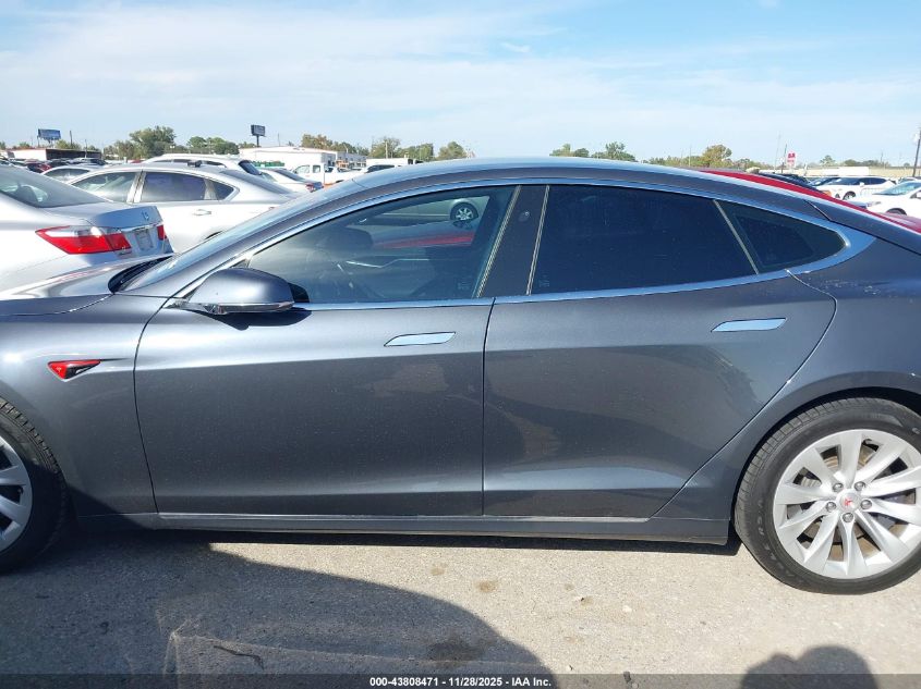 2017 Tesla Model S 60/75 VIN: 5YJSA1E17HF202747 Lot: 43808471