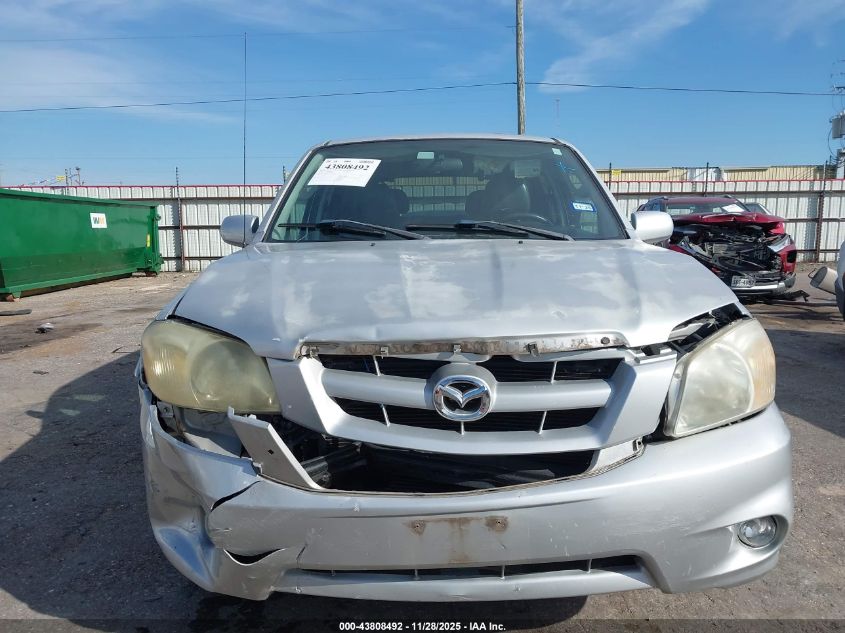 2006 Mazda Tribute S VIN: 4F2CZ06186KM37499 Lot: 43808492