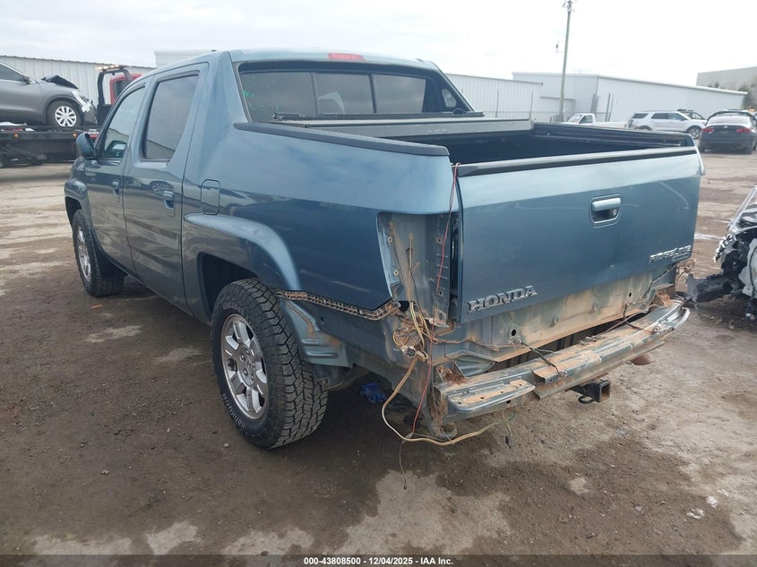 2HJYK16528H535954 2008 HONDA RIDGELINE photo no. 3