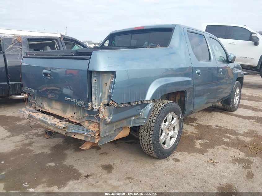 2HJYK16528H535954 2008 HONDA RIDGELINE photo no. 4