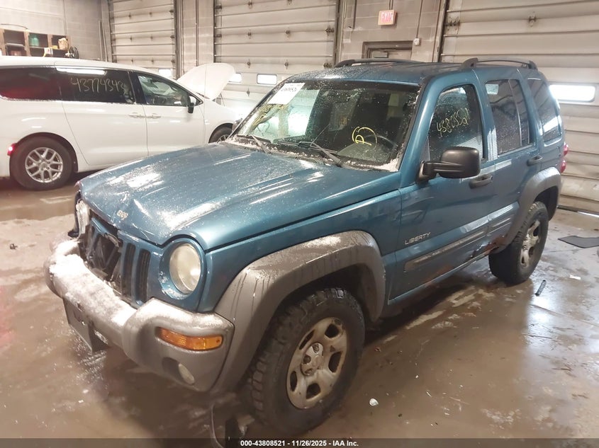 1J4GL48K04W328602 2004 JEEP LIBERTY (NORTH AMERICA) photo no. 2