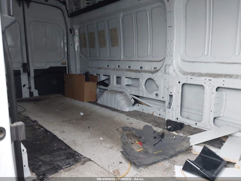 2021 Ford Transit-350 Cargo Van VIN: 1FTBW3U85MKA91124 Lot: 43808524