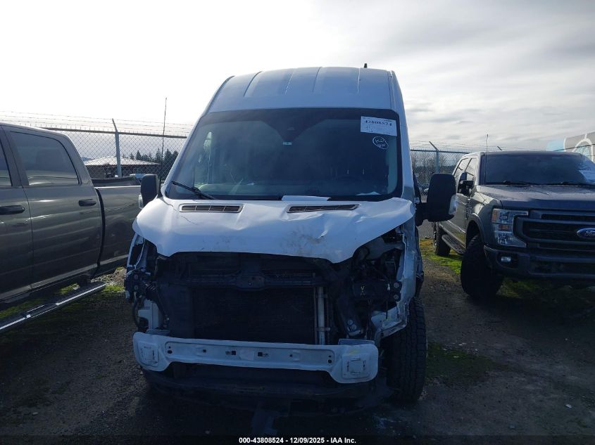 2021 Ford Transit-350 Cargo Van VIN: 1FTBW3U85MKA91124 Lot: 43808524