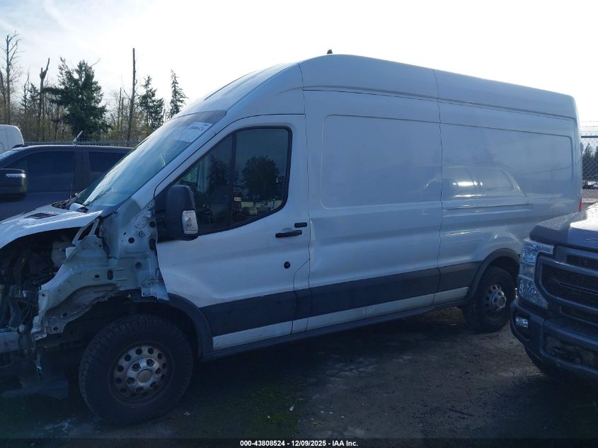 2021 Ford Transit-350 Cargo Van VIN: 1FTBW3U85MKA91124 Lot: 43808524