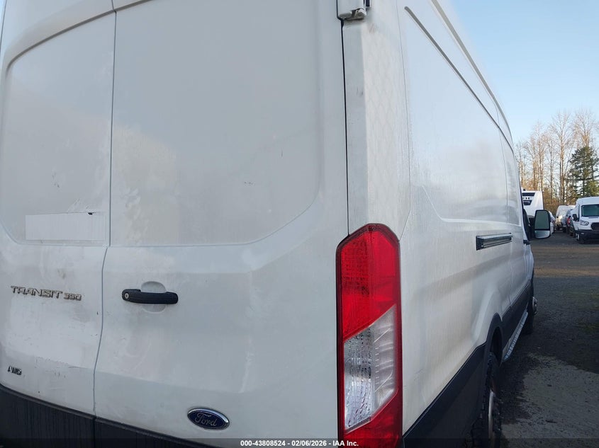 Vin: 1ftbw3u85mka91124, lot: 44303982, ford transit-350 cargo van 20214