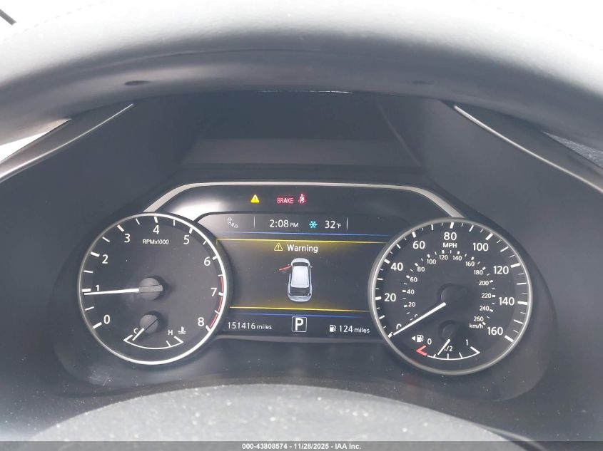 2018 Nissan Murano Sv VIN: 5N1AZ2MH5JN124528 Lot: 43808574