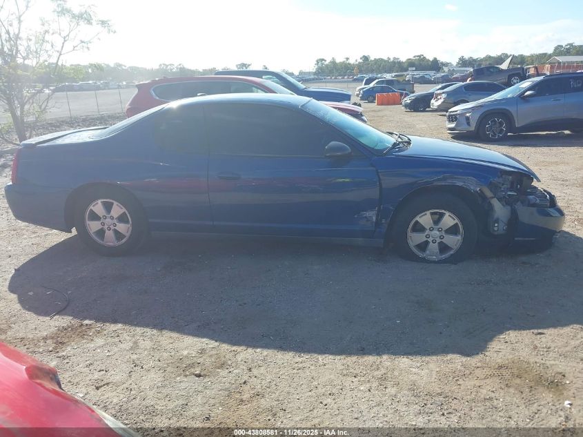 2006 Chevrolet Monte Carlo Lt VIN: 2G1WM15KX69318455 Lot: 43808581