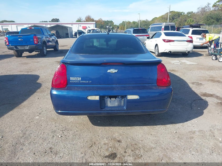 2006 Chevrolet Monte Carlo Lt VIN: 2G1WM15KX69318455 Lot: 43808581