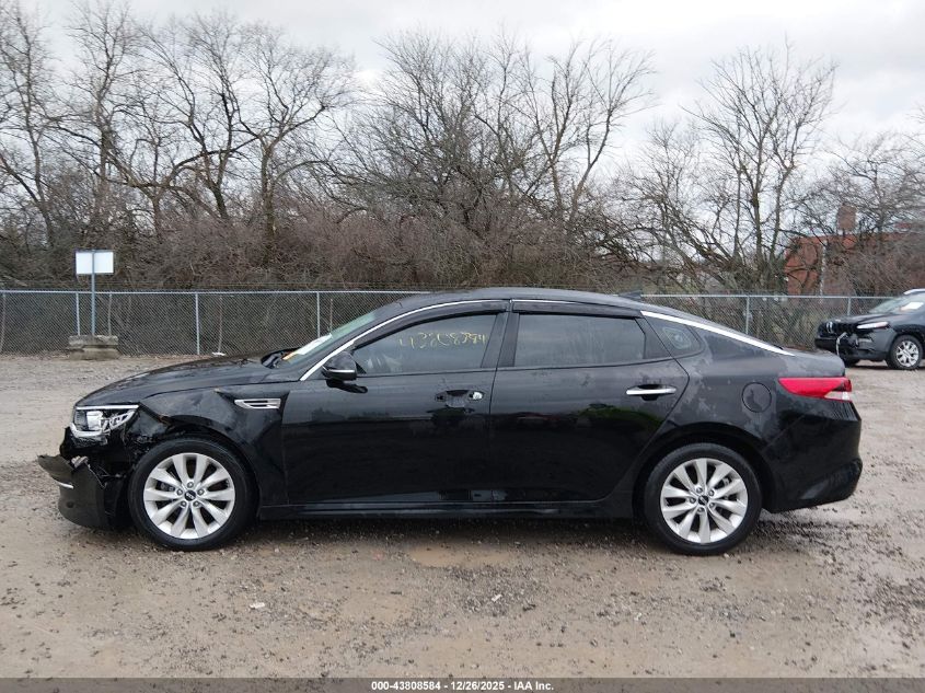 2018 Kia Optima Lx VIN: 5XXGT4L37JG261497 Lot: 43808584