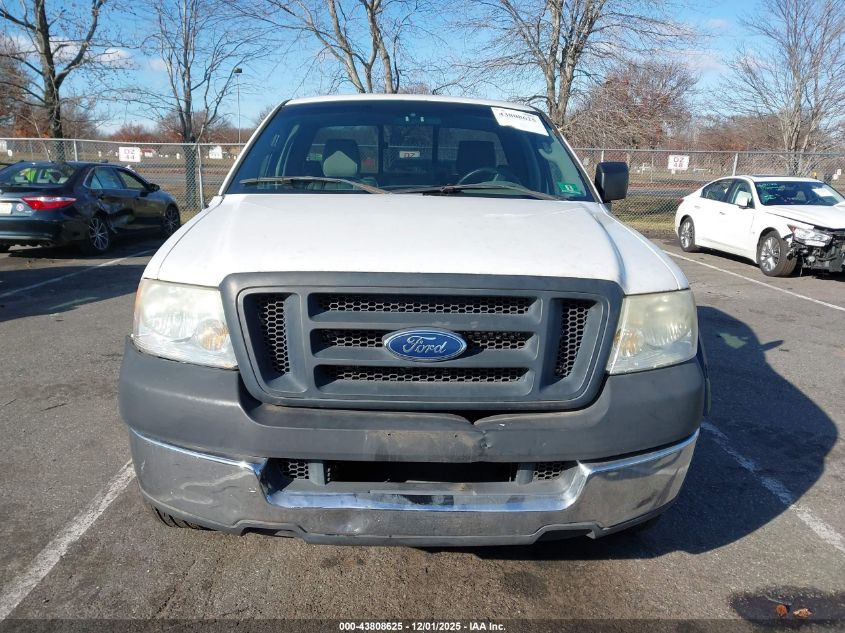 2005 Ford F150 Stx/Xl/Xlt VIN: 01FTRF12275NA8576 Lot: 43808625