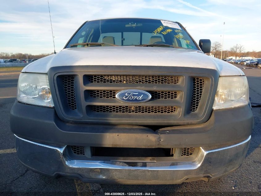 2005 Ford F150 Stx/Xl/Xlt VIN: 01FTRF12275NA8576 Lot: 43808625