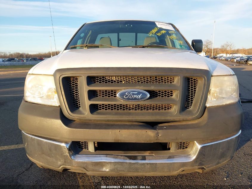 2005 Ford F150 Stx/Xl/Xlt VIN: 01FTRF12275NA8576 Lot: 43808625