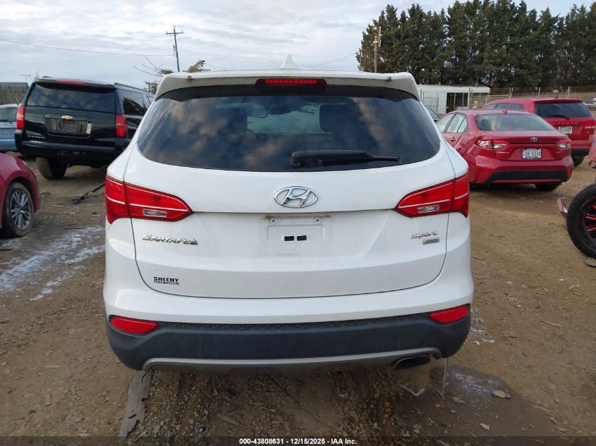 2014 Hyundai Santa Fe Sport 2.4L VIN: 5XYZTDLBXEG152419 Lot: 43808631