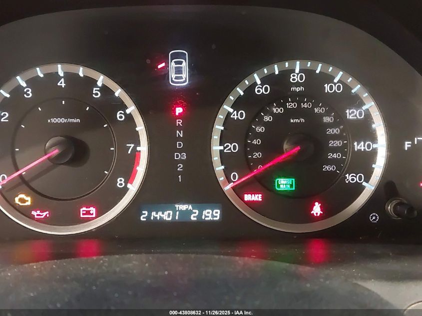 2008 Honda Accord 2.4 Ex VIN: JHMCP26718C003877 Lot: 43808632