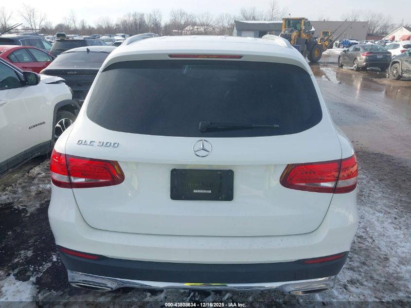 2016 Mercedes-Benz Glc 300 VIN: WDC0G4JB1GF109605 Lot: 43808634