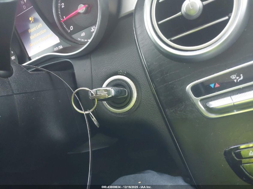 2016 Mercedes-Benz Glc 300 VIN: WDC0G4JB1GF109605 Lot: 43808634