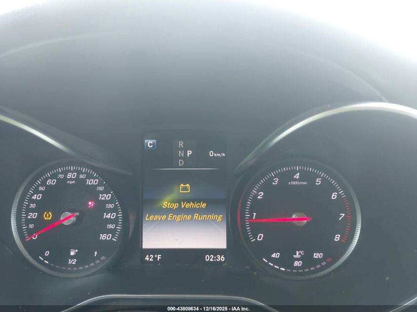 2016 Mercedes-Benz Glc 300 VIN: WDC0G4JB1GF109605 Lot: 43808634