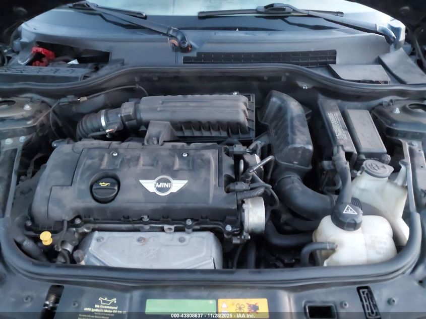 2010 Mini Cooper VIN: WMWMR3C58ATU98557 Lot: 43808637