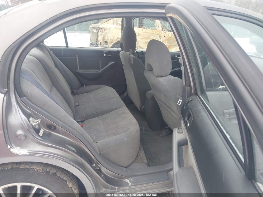 2005 Honda Civic Ex VIN: 2HGES26725H590349 Lot: 43808647