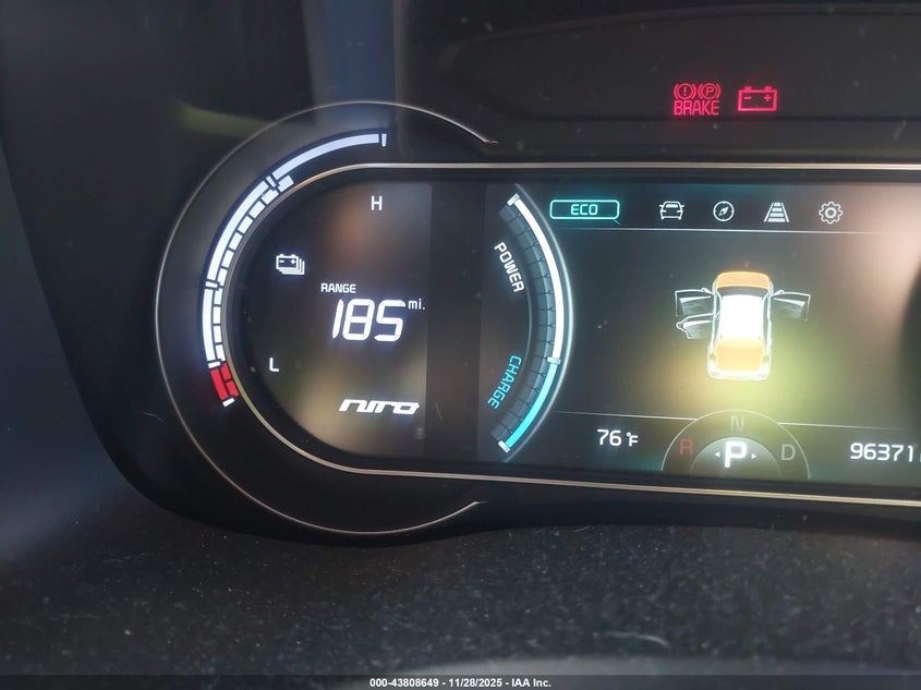 2019 Kia Niro Ev Ex Premium VIN: KNDCE3LGXK5030220 Lot: 43808649