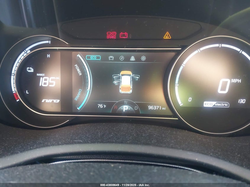 2019 Kia Niro Ev Ex Premium VIN: KNDCE3LGXK5030220 Lot: 43808649