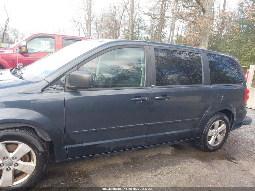2013 Dodge Grand Caravan Se VIN: 2C4RDGBG3DR746226 Lot: 43808684