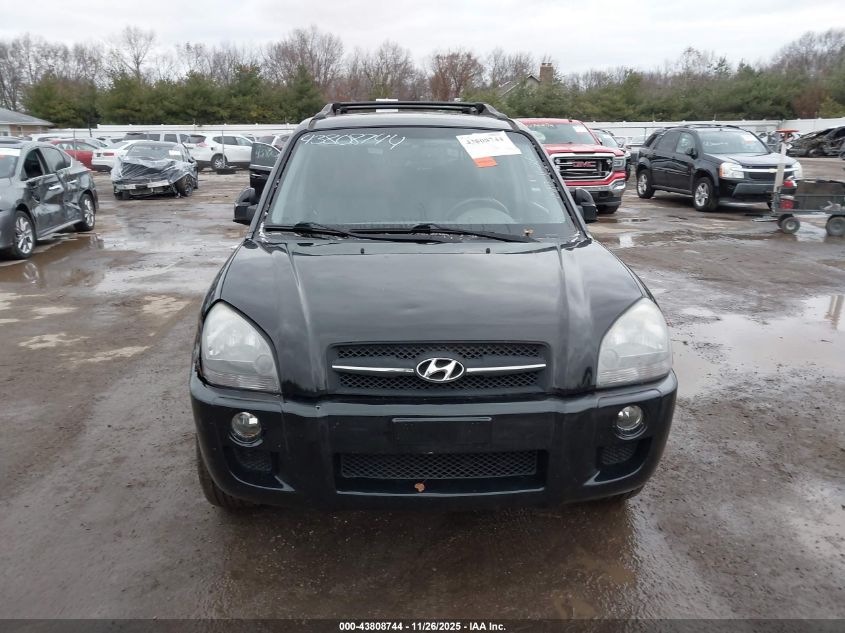 2007 Hyundai Tucson Limited/Se VIN: KM8JN12D37U500941 Lot: 43808744