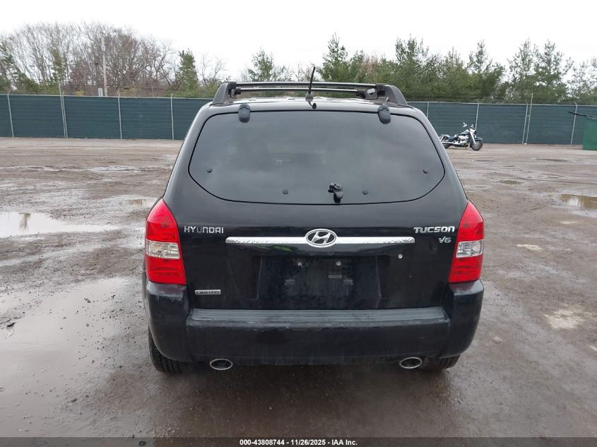 2007 Hyundai Tucson Limited/Se VIN: KM8JN12D37U500941 Lot: 43808744
