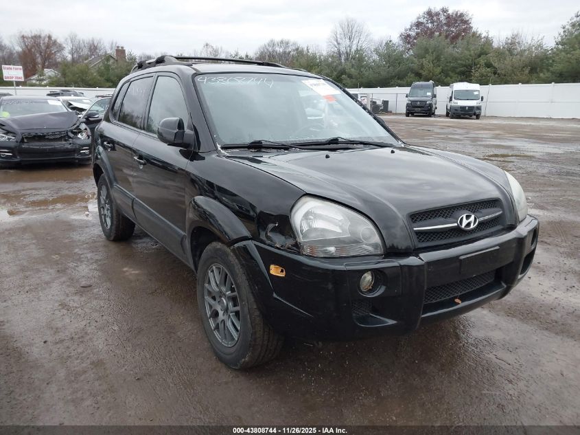 2007 Hyundai Tucson Limited/Se VIN: KM8JN12D37U500941 Lot: 43808744