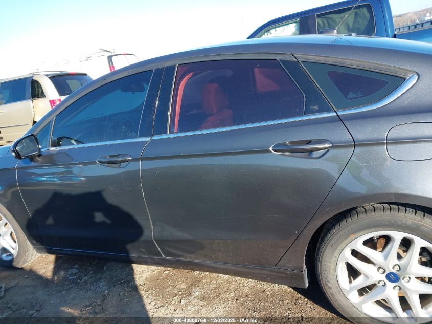 2016 Ford Fusion Se VIN: 3FA6P0HDXGR394412 Lot: 43808764