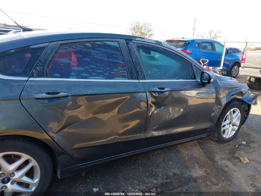 2016 Ford Fusion Se VIN: 3FA6P0HDXGR394412 Lot: 43808764