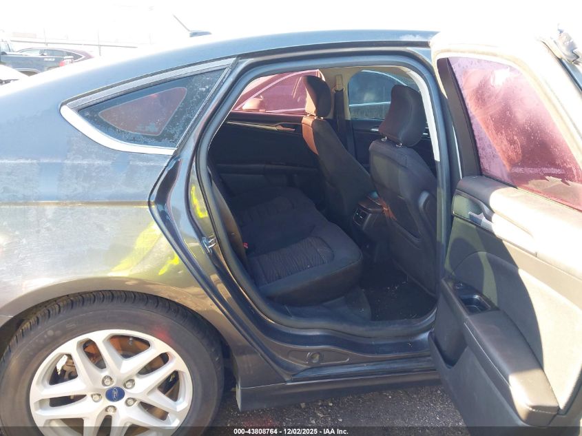 2016 Ford Fusion Se VIN: 3FA6P0HDXGR394412 Lot: 43808764