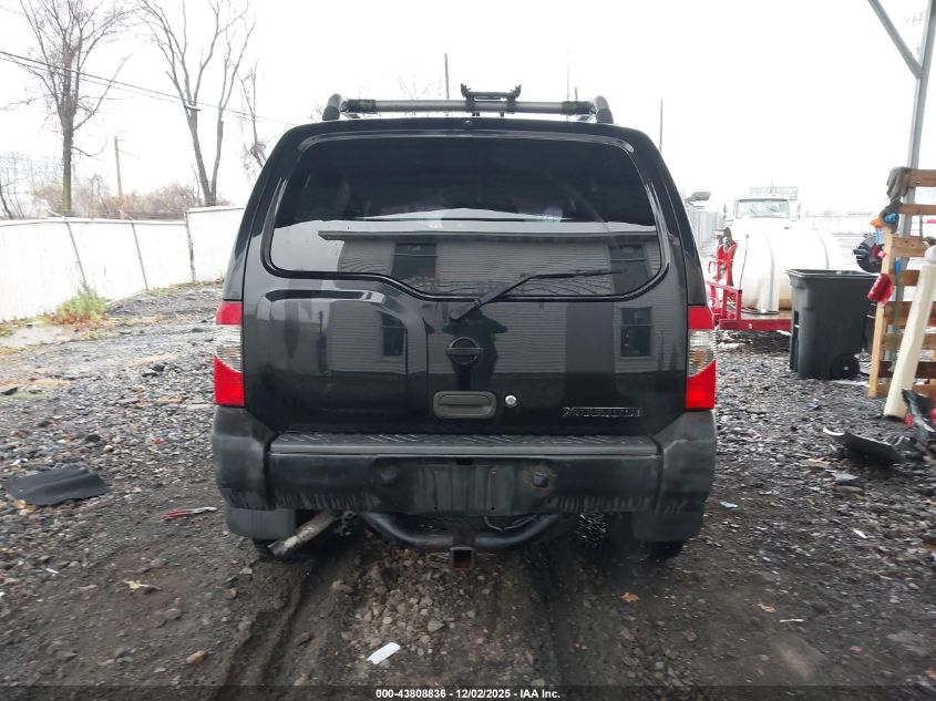 2004 Nissan Xterra Xe VIN: 5N1ED28Y74C622580 Lot: 43808836