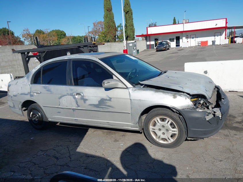 2003 Honda Civic Ex VIN: 2HGES26703H505912 Lot: 43808839