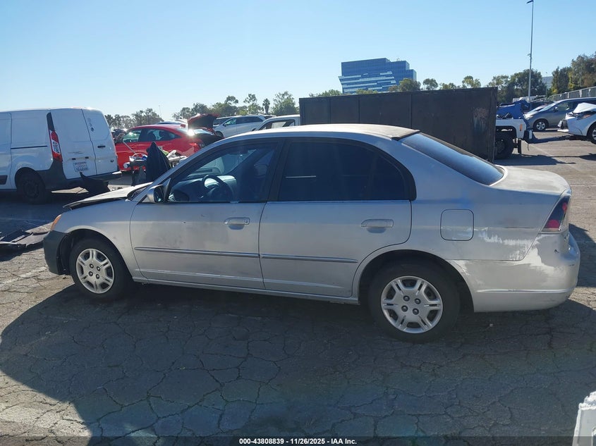 2003 Honda Civic Ex VIN: 2HGES26703H505912 Lot: 43808839