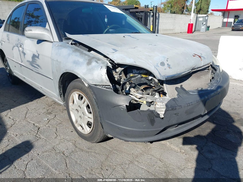 2003 Honda Civic Ex VIN: 2HGES26703H505912 Lot: 43808839