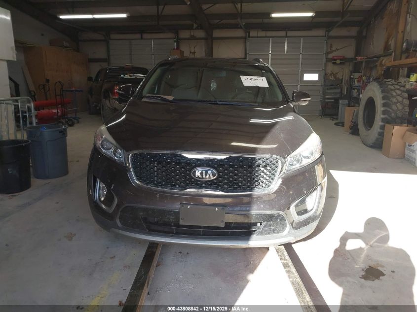 2016 Kia Sorento 3.3L Ex VIN: 5XYPHDA53GG129475 Lot: 43808842