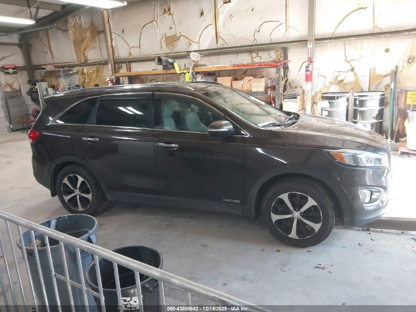 2016 Kia Sorento 3.3L Ex VIN: 5XYPHDA53GG129475 Lot: 43808842