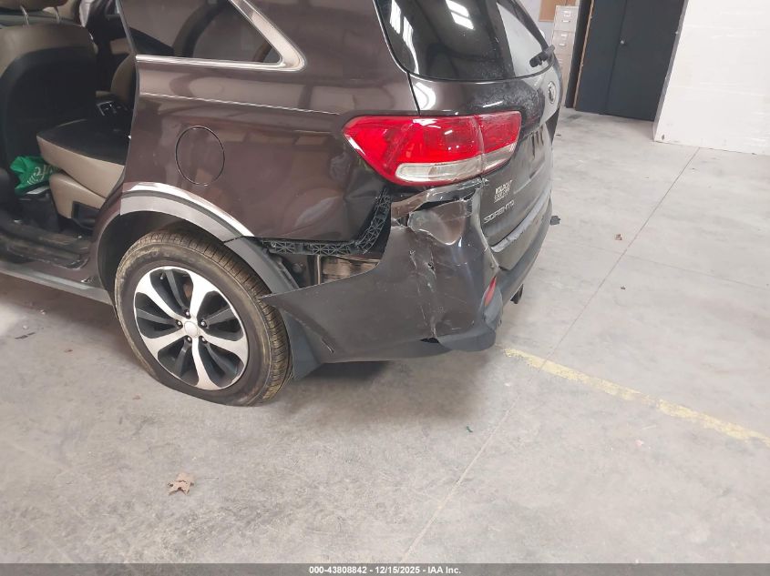 2016 Kia Sorento 3.3L Ex VIN: 5XYPHDA53GG129475 Lot: 43808842