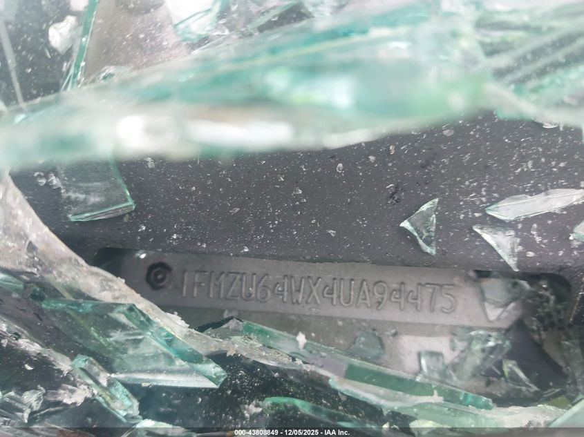 2004 Ford Explorer Eddie Bauer VIN: 1FMZU64WX4UA94475 Lot: 43808849